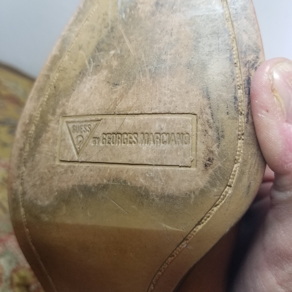 Guess by Georges Marciano leather cowboy boots - Picture 6 of 14